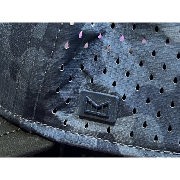 Melin Men A Game Hydro Blue Camo Performance Snapback Cap Hat OSFM 60CM Rare - Picture 3 of 10